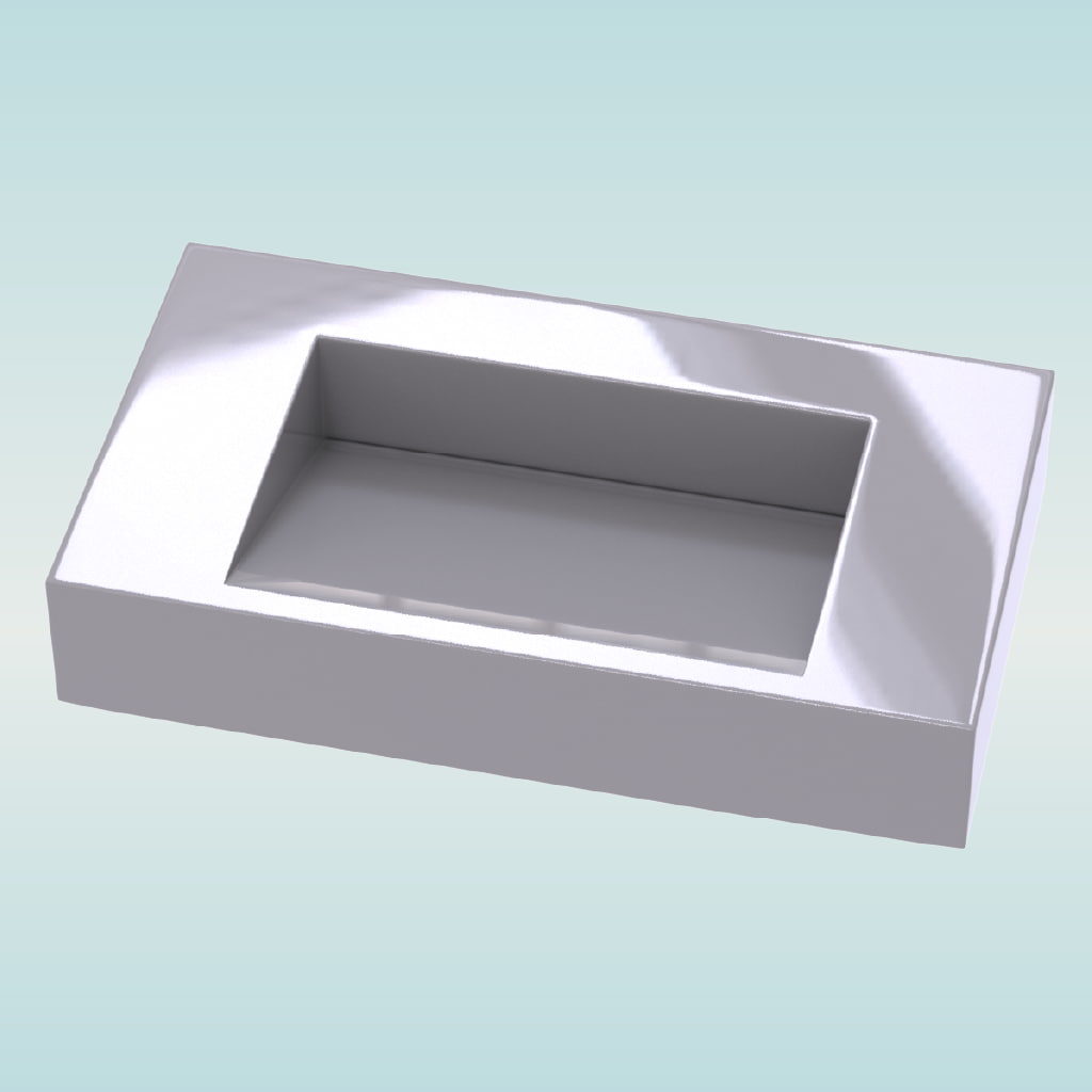 BACHAS 3D LINEA | LINE PARA MUEBLE VANITORY DE DISEÑO PARA VANITORYS DE Mármol y Cuarzo