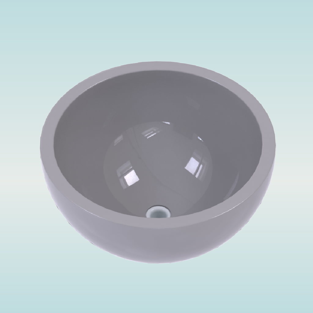 BACHA 3D DE APOYO PARA VANITORY DE Mármol travertino y Cuarzo